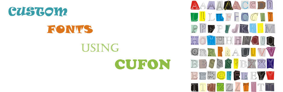 How to implement Cufon fonts ? | MoreOnFew.com