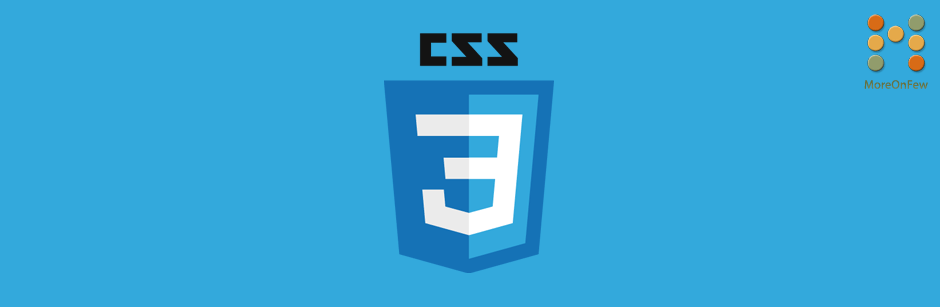 CSS3 on MoreOnFew.com